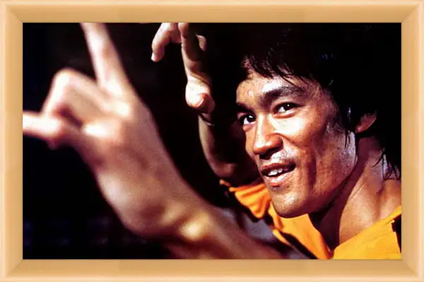 Картина в раме - Брюс Ли (Bruce Lee) Картина в раме - Брюс Ли (Bruce Lee)