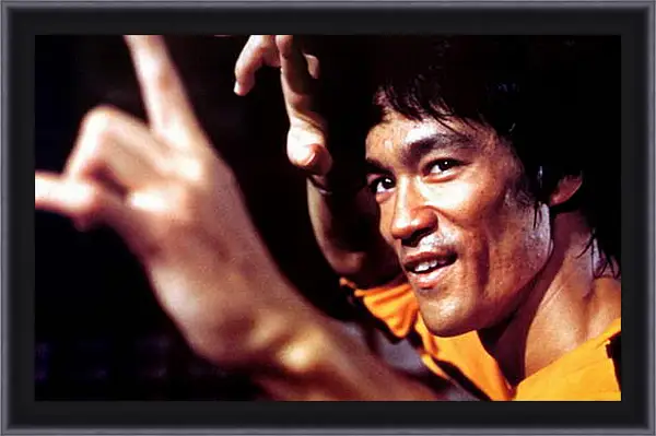 Картина в раме - Брюс Ли (Bruce Lee) Картина в раме - Брюс Ли (Bruce Lee)