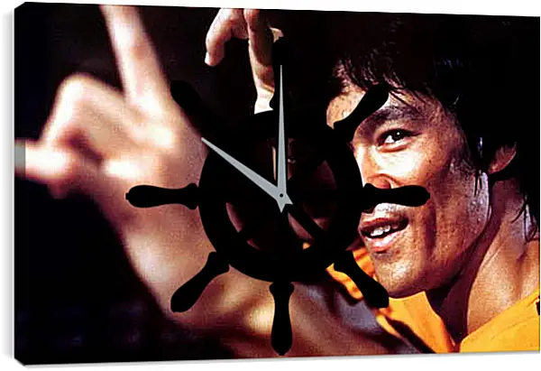 Часы картина - Брюс Ли (Bruce Lee) Часы картина - Брюс Ли (Bruce Lee)