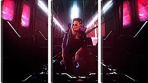 Модульная картина - Cyberpunk 2077 Модульная картина - Cyberpunk 2077
