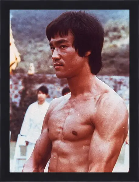 Картина в раме - Брюс Ли (Bruce Lee) Картина в раме - Брюс Ли (Bruce Lee)