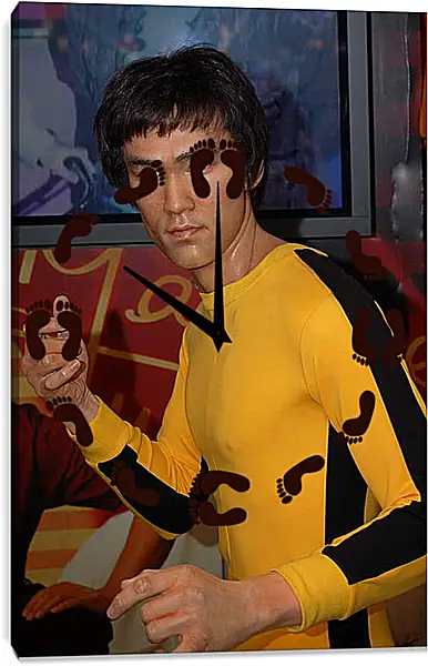 Часы картина - Брюс Ли (Bruce Lee) Часы картина - Брюс Ли (Bruce Lee)
