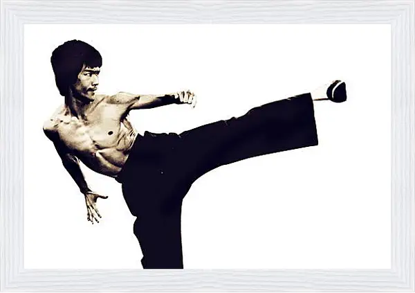 Картина в раме - Брюс Ли (Bruce Lee) Картина в раме - Брюс Ли (Bruce Lee)