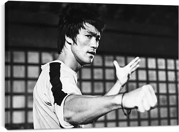 Постер на подрамнике - Брюс Ли (Bruce Lee) Постер на подрамнике - Брюс Ли (Bruce Lee)