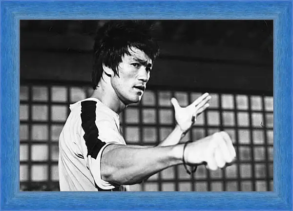 Картина в раме - Брюс Ли (Bruce Lee) Картина в раме - Брюс Ли (Bruce Lee)