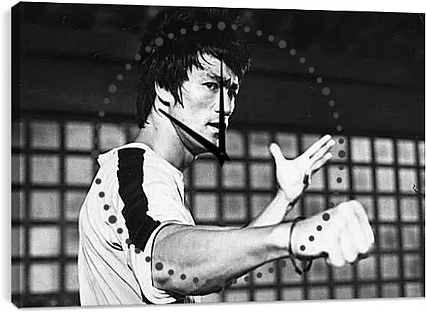 Часы картина - Брюс Ли (Bruce Lee) Часы картина - Брюс Ли (Bruce Lee)