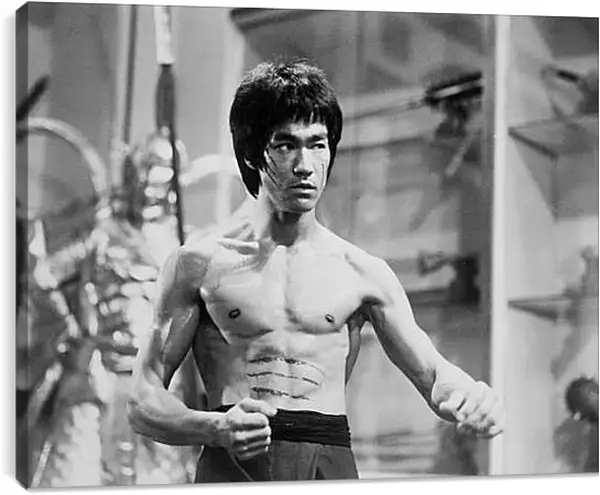 Постер на подрамнике - Брюс Ли (Bruce Lee) Постер на подрамнике - Брюс Ли (Bruce Lee)