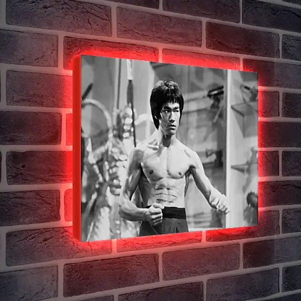Лайтбокс световая панель - Брюс Ли (Bruce Lee) Лайтбокс световая панель - Брюс Ли (Bruce Lee)