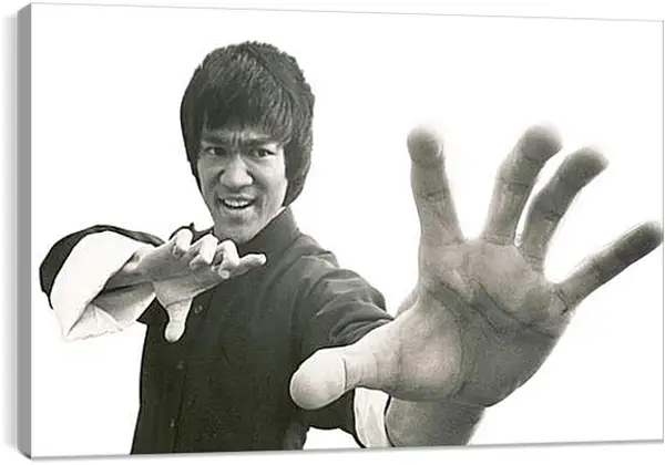 Постер на подрамнике - Брюс Ли (Bruce Lee) Постер на подрамнике - Брюс Ли (Bruce Lee)
