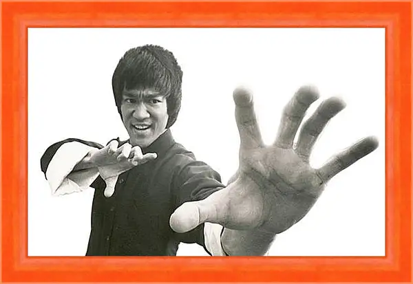 Картина в раме - Брюс Ли (Bruce Lee) Картина в раме - Брюс Ли (Bruce Lee)