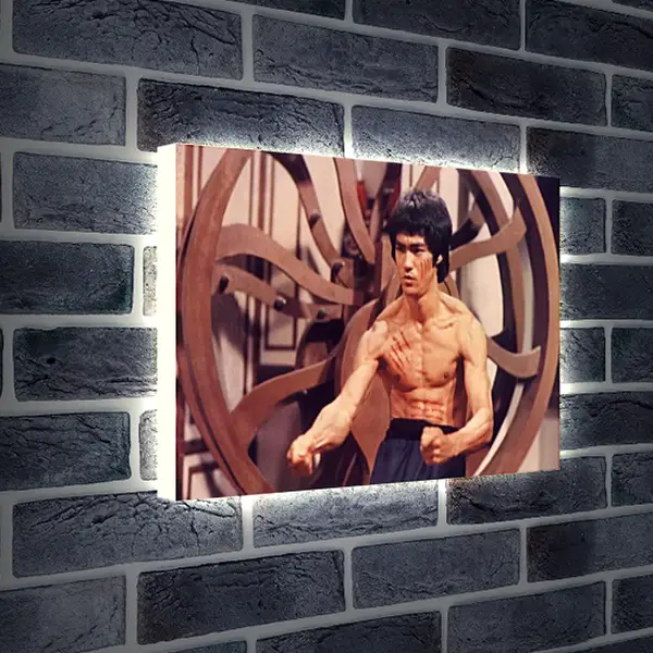 Лайтбокс световая панель - Брюс Ли (Bruce Lee) Лайтбокс световая панель - Брюс Ли (Bruce Lee)