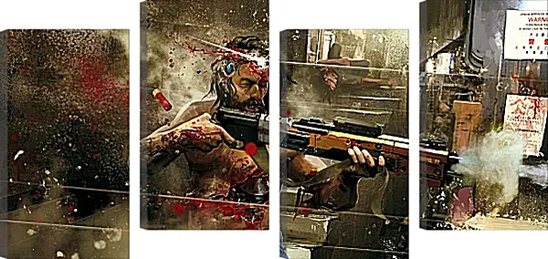 Модульная картина - Cyberpunk 2077 Модульная картина - Cyberpunk 2077