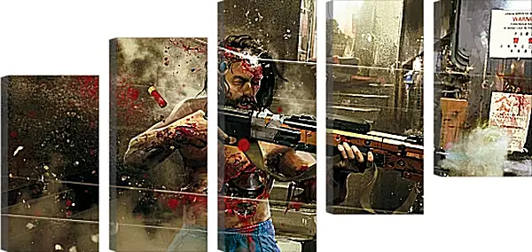 Модульная картина - Cyberpunk 2077 Модульная картина - Cyberpunk 2077
