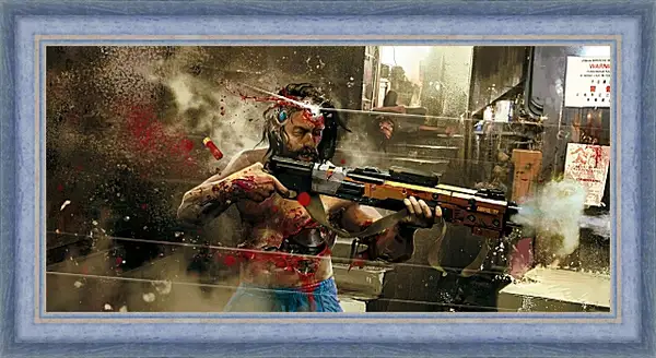 Картина в раме - Cyberpunk 2077 Картина в раме - Cyberpunk 2077
