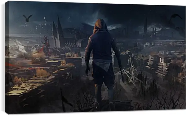 Постер на подрамнике - dDying Light 2: Stay Human Постер на подрамнике - dDying Light 2: Stay Human