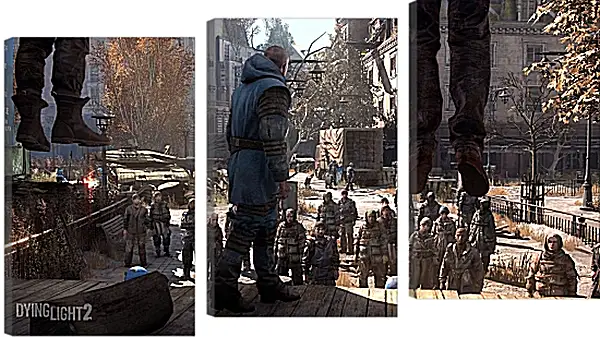 Модульная картина - Dying Light 2: Stay Human Модульная картина - Dying Light 2: Stay Human