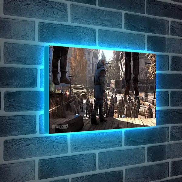 Лайтбокс световая панель - Dying Light 2: Stay Human Лайтбокс световая панель - Dying Light 2: Stay Human