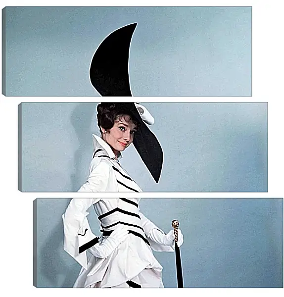 Модульная картина - Audrey Hepburn - Одри Хепберн Модульная картина - Audrey Hepburn - Одри Хепберн