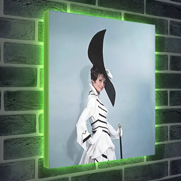 Лайтбокс световая панель - Audrey Hepburn - Одри Хепберн Лайтбокс световая панель - Audrey Hepburn - Одри Хепберн