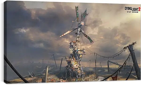 Постер на подрамнике - Dying Light 2: Stay Human Постер на подрамнике - Dying Light 2: Stay Human