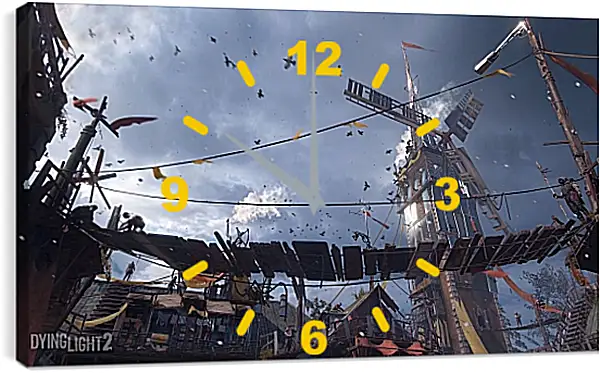 Часы картина - Dying Light 2: Stay Human Часы картина - Dying Light 2: Stay Human