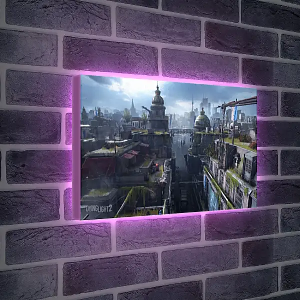 Лайтбокс световая панель - Dying Light 2: Stay Human Лайтбокс световая панель - Dying Light 2: Stay Human