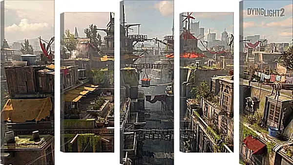 Модульная картина - Dying Light 2: Stay Human Модульная картина - Dying Light 2: Stay Human