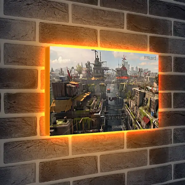 Лайтбокс световая панель - Dying Light 2: Stay Human Лайтбокс световая панель - Dying Light 2: Stay Human