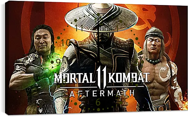 Часы картина - Mortal Kombat 11 Часы картина - Mortal Kombat 11