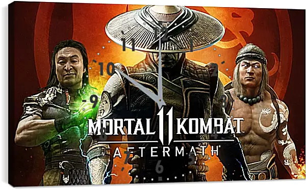 Часы картина - Mortal Kombat 11 Часы картина - Mortal Kombat 11