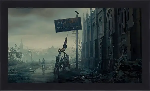 Картина в раме - Dying Light 2: Stay Human Картина в раме - Dying Light 2: Stay Human