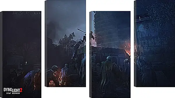 Модульная картина - Dying Light 2: Stay Human Модульная картина - Dying Light 2: Stay Human