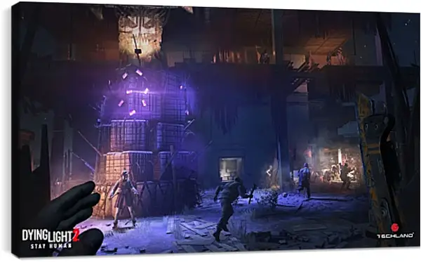 Постер на подрамнике - Dying Light 2: Stay Human Постер на подрамнике - Dying Light 2: Stay Human