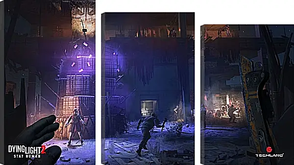 Модульная картина - Dying Light 2: Stay Human Модульная картина - Dying Light 2: Stay Human