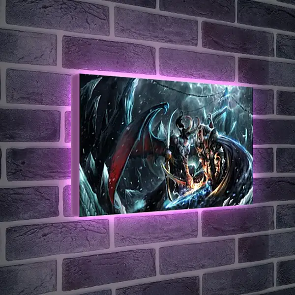Лайтбокс световая панель - warcraft 3, tft, art Лайтбокс световая панель - warcraft 3, tft, art