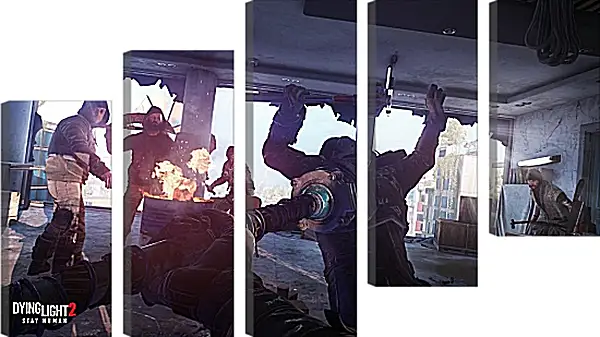 Модульная картина - Dying Light 2: Stay Human Модульная картина - Dying Light 2: Stay Human