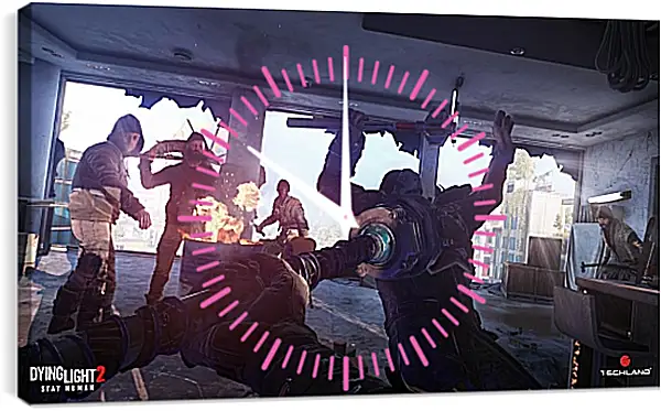 Часы картина - Dying Light 2: Stay Human Часы картина - Dying Light 2: Stay Human