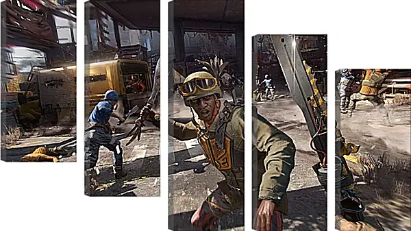 Модульная картина - Dying Light 2: Stay Human Модульная картина - Dying Light 2: Stay Human