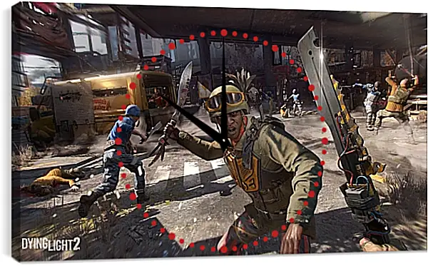 Часы картина - Dying Light 2: Stay Human Часы картина - Dying Light 2: Stay Human