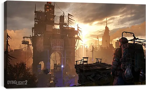 Постер на подрамнике - Dying Light 2: Stay Human Постер на подрамнике - Dying Light 2: Stay Human