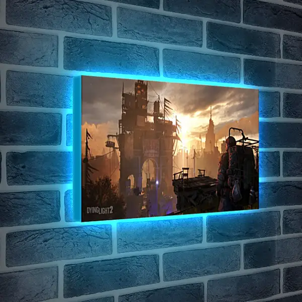 Лайтбокс световая панель - Dying Light 2: Stay Human Лайтбокс световая панель - Dying Light 2: Stay Human