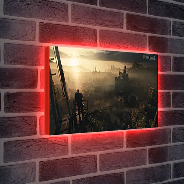 Лайтбокс световая панель - Dying Light 2: Stay Human Лайтбокс световая панель - Dying Light 2: Stay Human