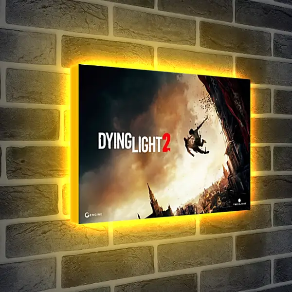 Лайтбокс световая панель - Dying Light 2: Stay Human Лайтбокс световая панель - Dying Light 2: Stay Human