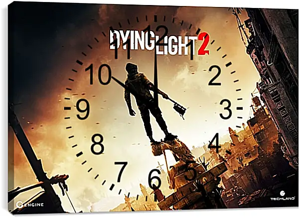 Часы картина - Dying Light 2: Stay Human Часы картина - Dying Light 2: Stay Human