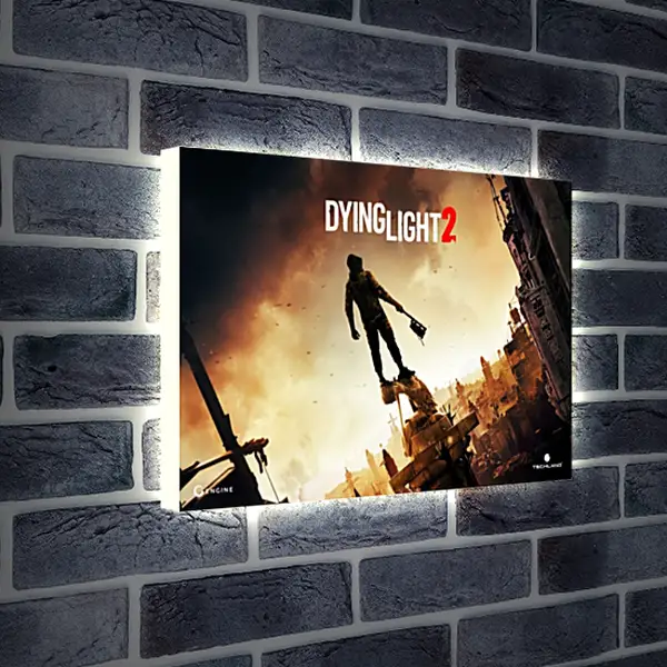 Лайтбокс световая панель - Dying Light 2: Stay Human Лайтбокс световая панель - Dying Light 2: Stay Human