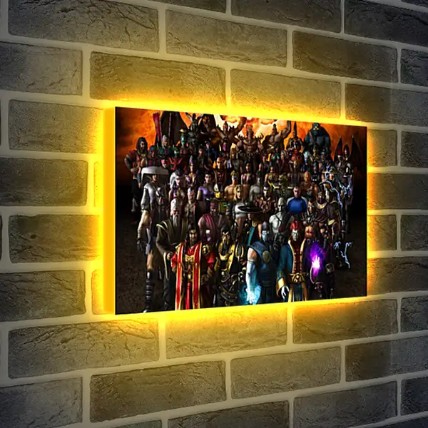 Лайтбокс световая панель - mortal kombat, armageddon, characters Лайтбокс световая панель - mortal kombat, armageddon, characters