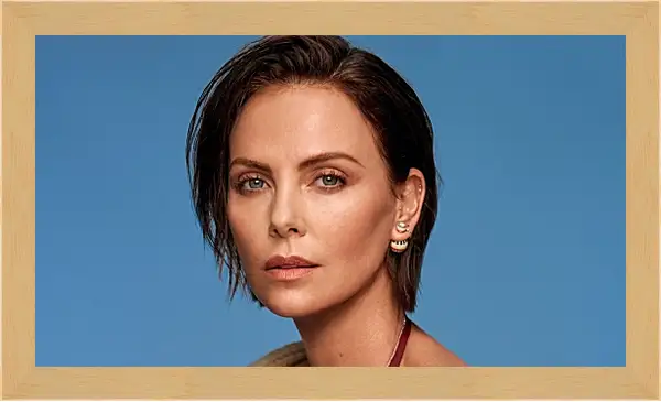 Картина в раме - Шарлиз Терон. Charlize Theron Картина в раме - Шарлиз Терон. Charlize Theron