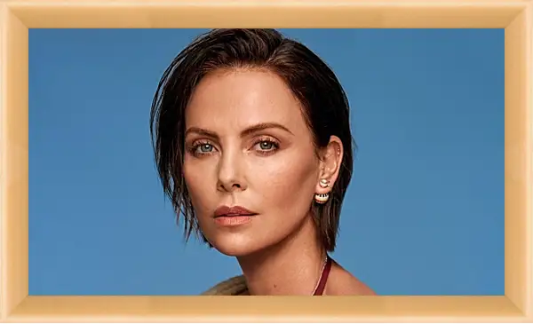 Картина в раме - Шарлиз Терон. Charlize Theron Картина в раме - Шарлиз Терон. Charlize Theron