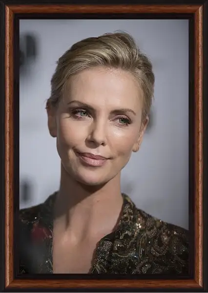Картина в раме - Шарлиз Терон. Charlize Theron Картина в раме - Шарлиз Терон. Charlize Theron