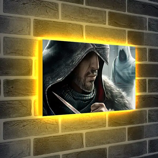 Лайтбокс световая панель - assassins creed, desmond miles, hood
Лайтбокс световая панель - assassins creed, desmond miles, hood